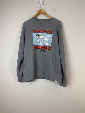 L.L. Bean x Peanuts Gray Sweatshirt